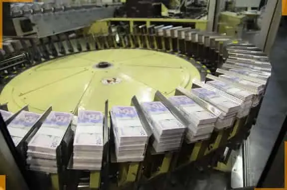 Fabricación de los billetes